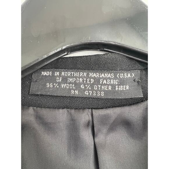 Jones New York Black Wool Suit Jacket 42L - Picture 5 of 7